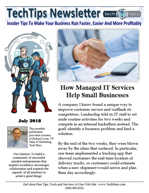 Tech-Tips-July-Newsletter-Front-Page